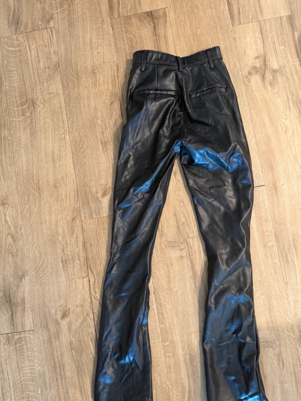 Abercrombie & Fitch Black Faux Leather Jacket